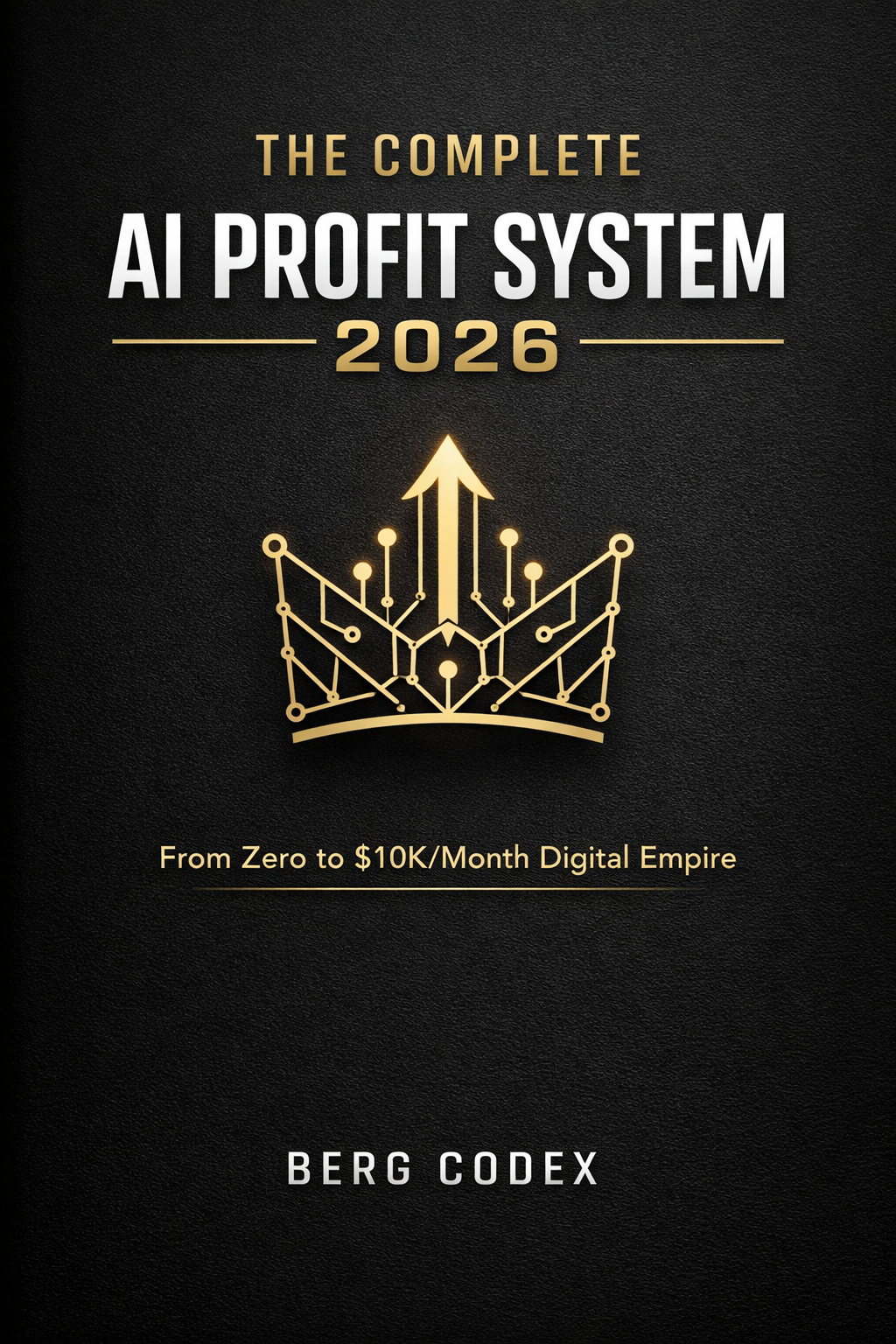 🚀 The Complete AI Profit System 2026: From Zero to $10K/Month Digital Empire