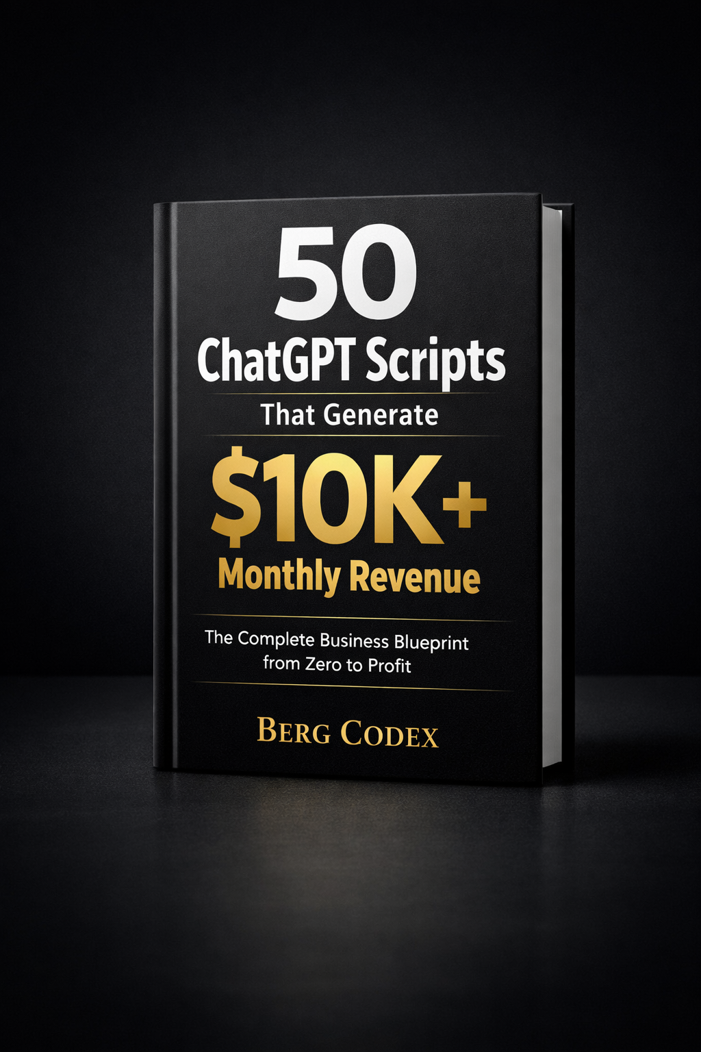 50 ChatGPT Scripts That Generate $10K Monthly Revenue — The Complete Business Blueprint from Zero to Profit