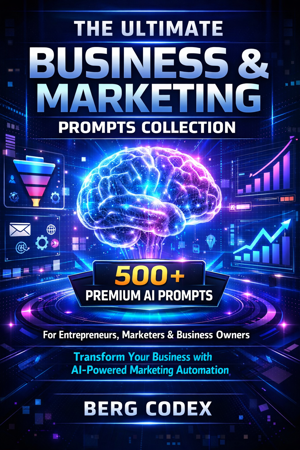 Ultimate Business & Marketing Prompts Collection — 500+ AI Prompts to Generate 6-Figure Campaigns Fast