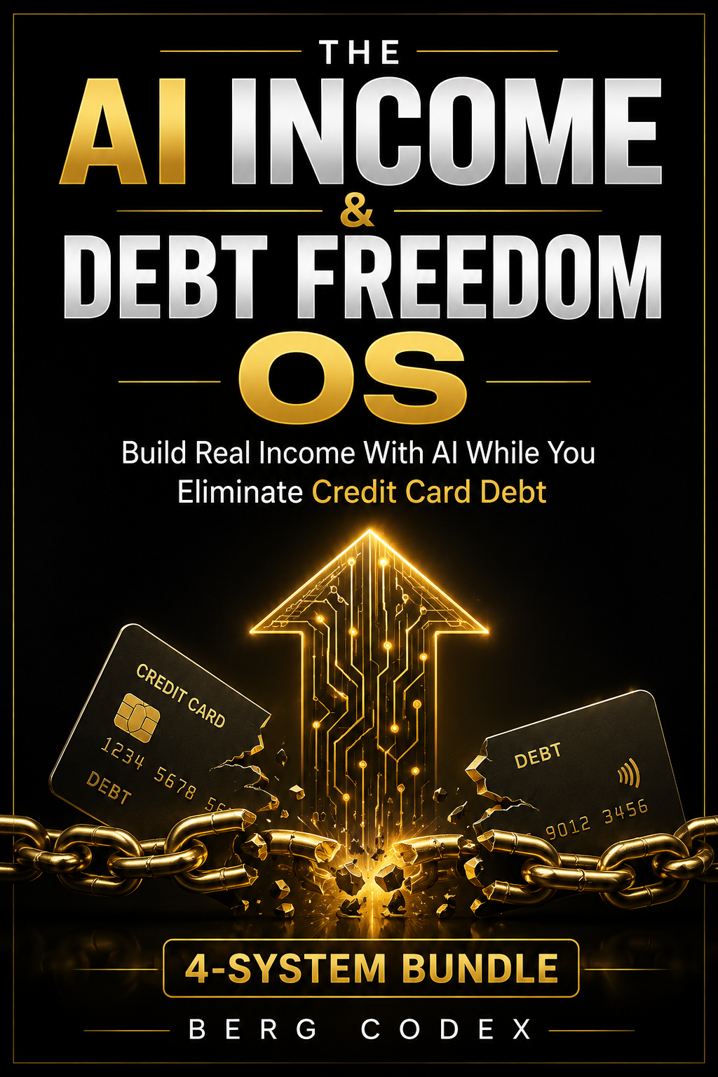 The AI Income & Debt Freedom OS: Build Real Income With AI While You Eliminate Credit Card Debt | 4-System Bundle | Berg Codex