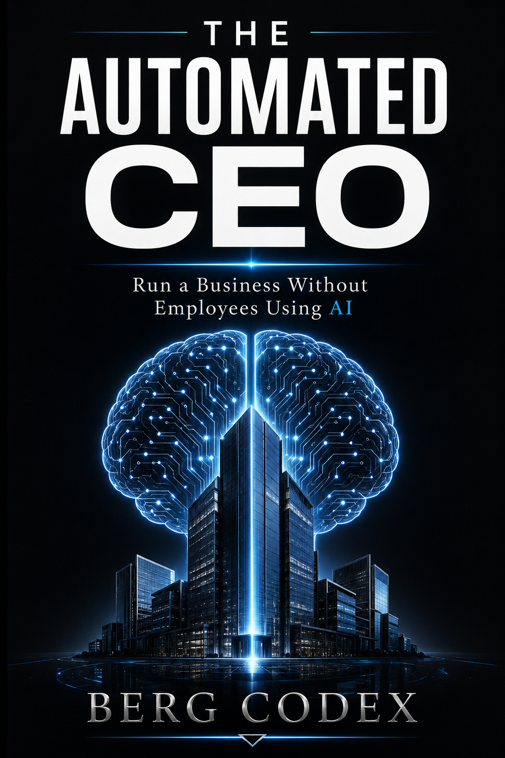 The Automated CEO: Run a Business Without Employees Using AI | 168-Page Blueprint | One-Person Business 2026 | PDF Instant Download | Berg Codex