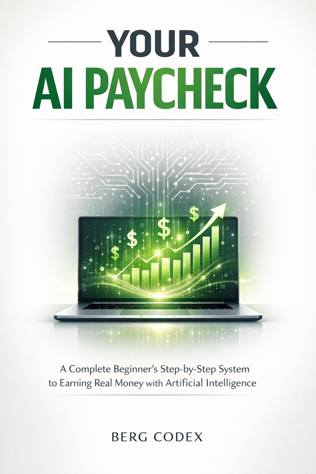 Your AI Paycheck — The Complete Beginner's Step-by-Step System to Earning Real Money with Artificial Intelligence | 190 Pages | By Berg Codex