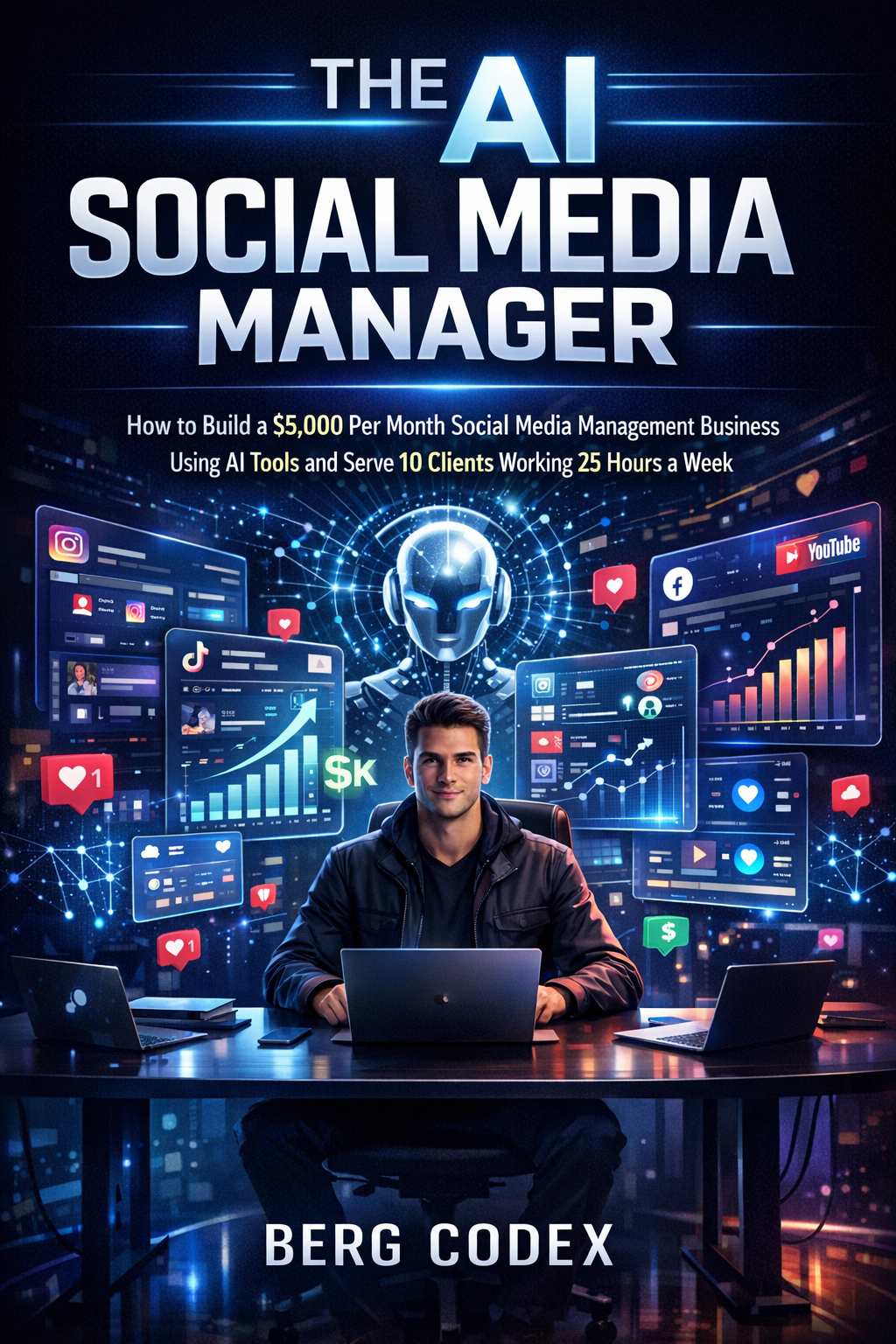 The AI Social Media Manager — Build a $5,000/Month Business Serving 10 Clients | Berg Codex