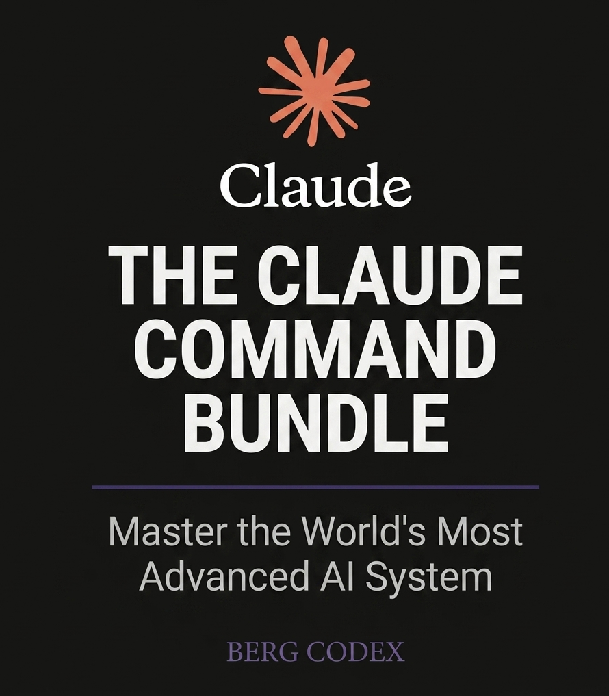 🧠THE CLAUDE COMMAND BUNDLE — Master the Most Powerful AI on Earth