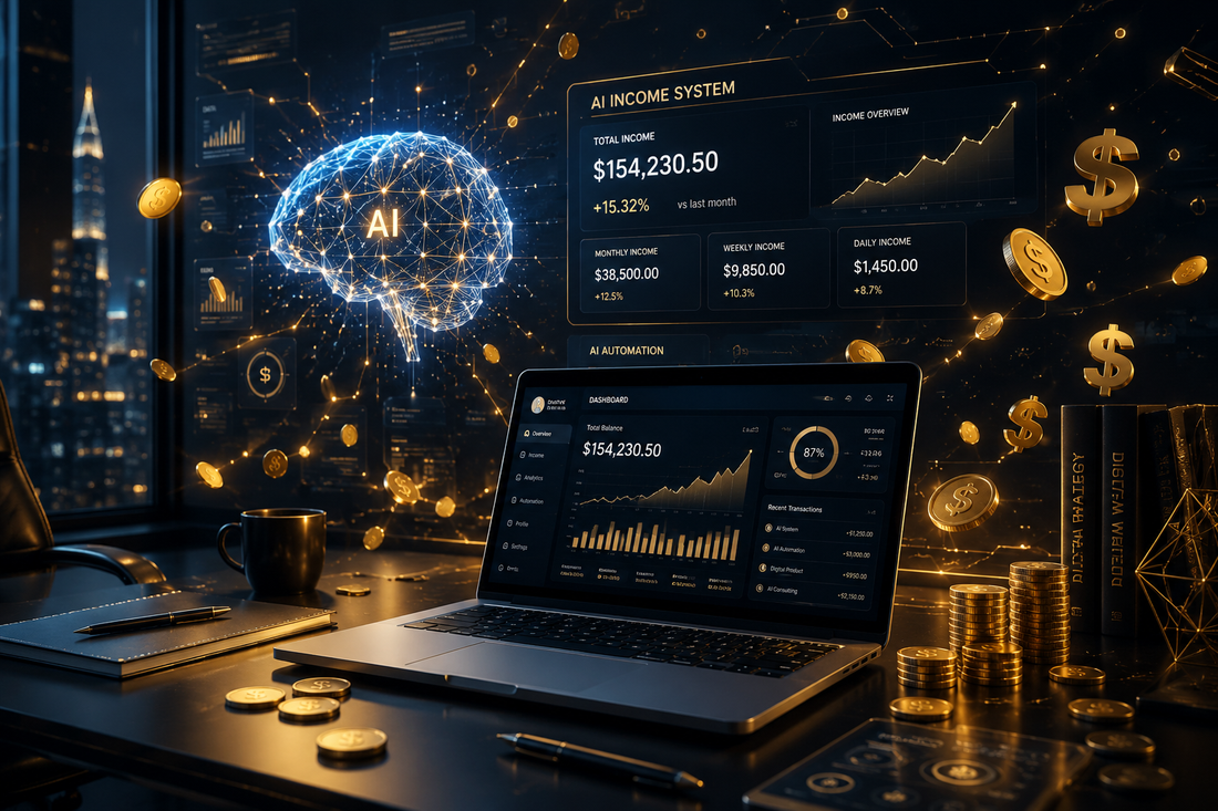 How to Build an AI-Powered Income From Scratch in 2026 (The Complete Roadmap)