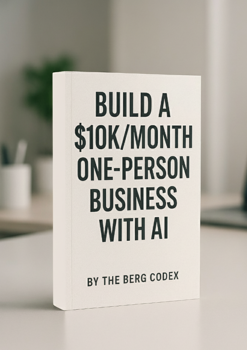 How I Built a $10k/Month One-Person Business with AI (And You Can Too)