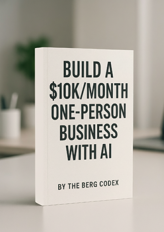 How I Built a $10k/Month One-Person Business with AI (And You Can Too)