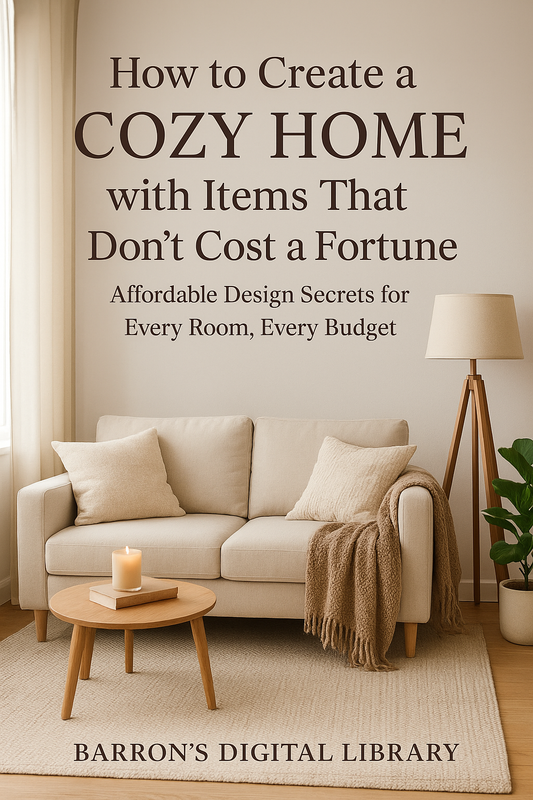 🏡 How to Create a Cozy Home with Items That Don’t Cost a Fortune