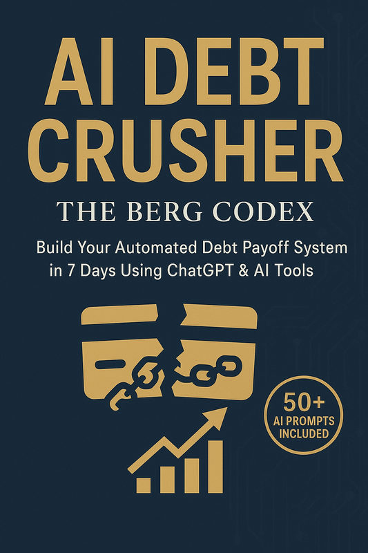 AI Debt Crusher: Automated Credit Card Debt Payoff System Using ChatGPT & AI Tools