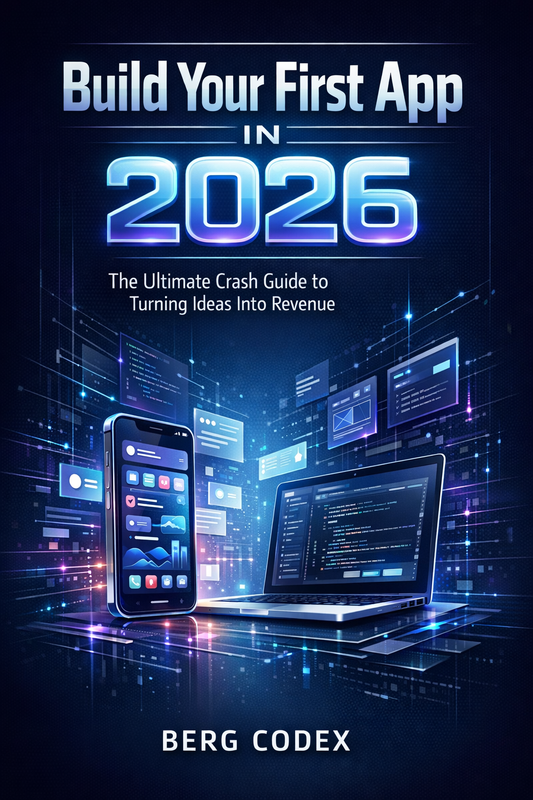 Build Your First App in 2026: The Ultimate Crash Guide to Turning Ideas Into Revenue