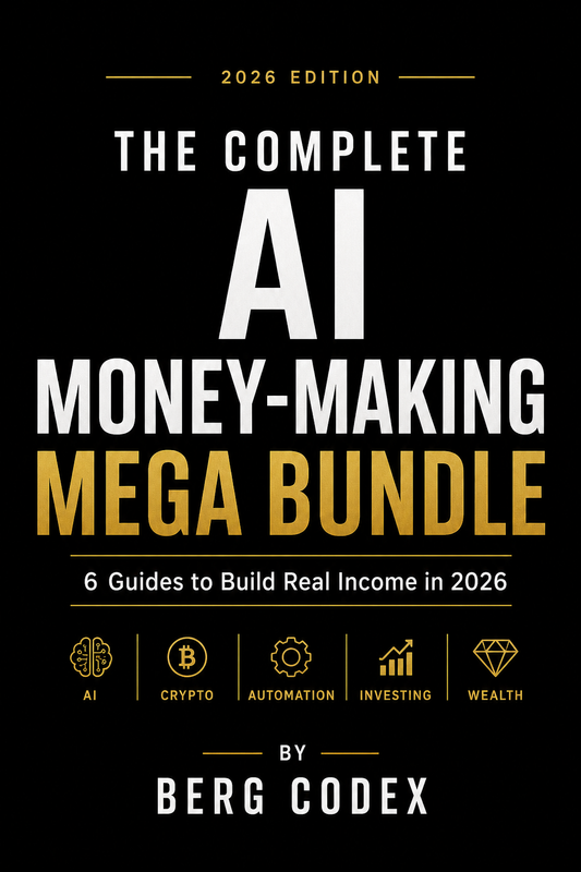 The Complete AI Money-Making Mega Bundle - 6 Guides to Build Real Income in 2026