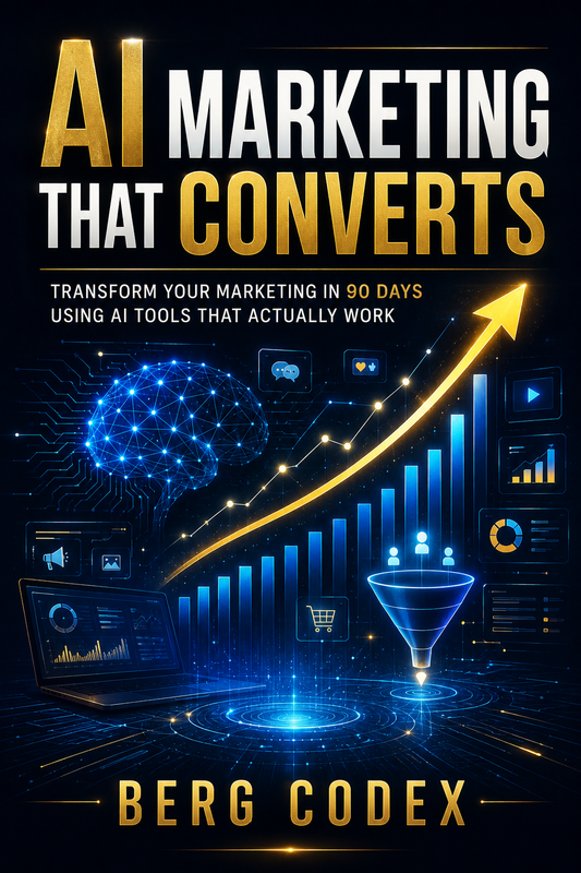 AI Marketing That Converts: Transform Your Marketing in 90 Days Using AI Tools That Actually Work