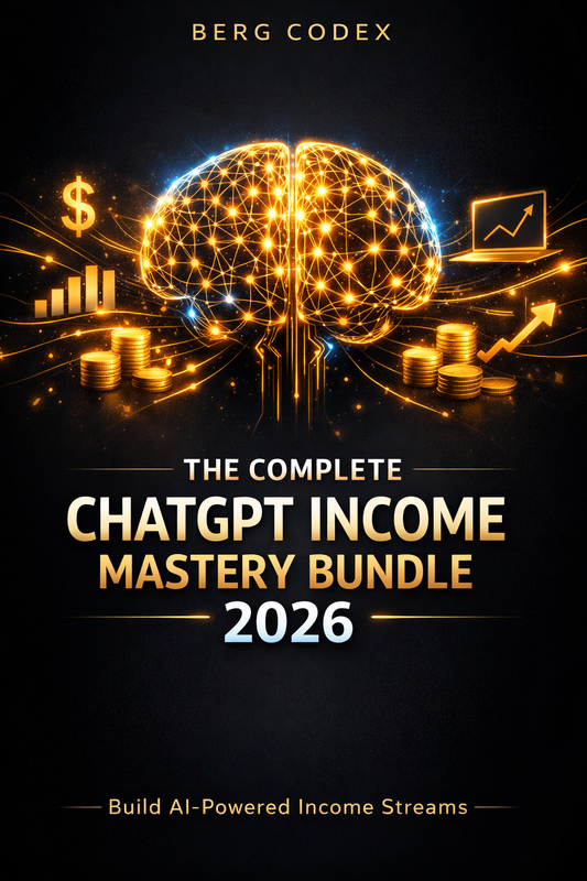 THE COMPLETE CHATGPT INCOME MASTERY BUNDLE 2026
