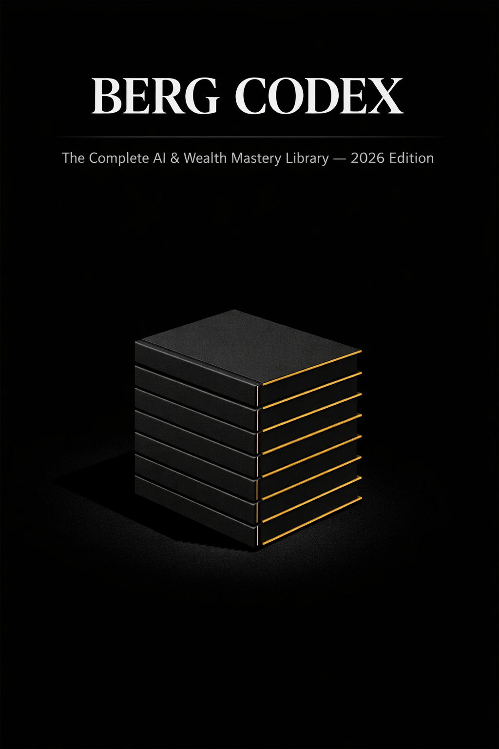 The Berg Codex Complete AI & Wealth Mastery Bundle (2026 Edition)