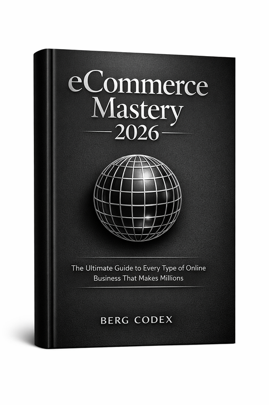 eCommerce Mastery 2026 The Ultimate Guide to Every Type of Online Business That Makes Millions