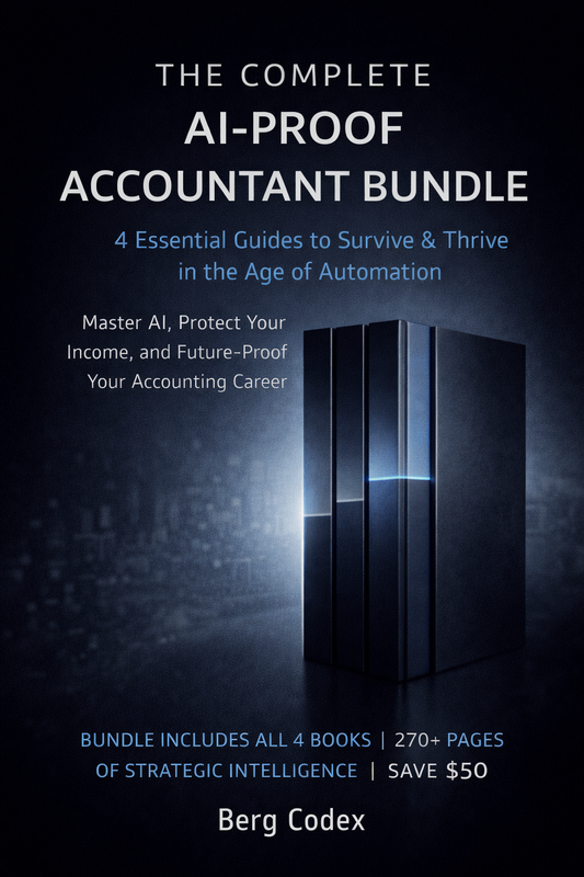 The Complete AI-Proof Accountant Bundle: 4 Essential Guides to Survive & Thrive in the Age of Automation