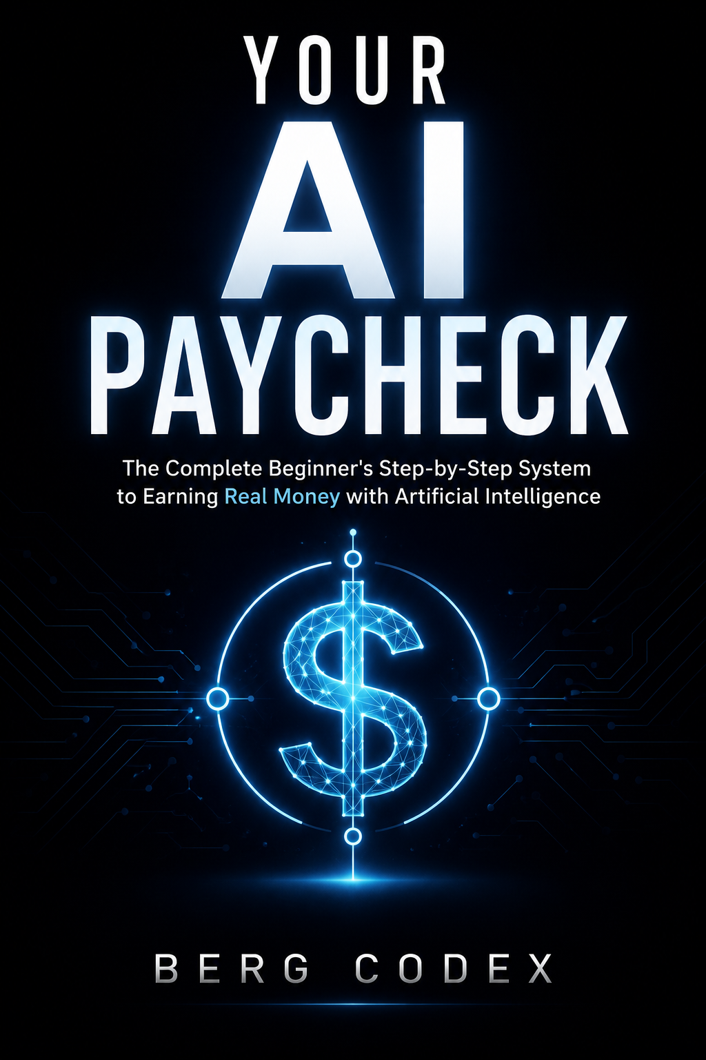 Your AI Paycheck — The Complete Beginner's Step-by-Step System to Earning Real Money with Artificial Intelligence | 190 Pages | By Berg Codex