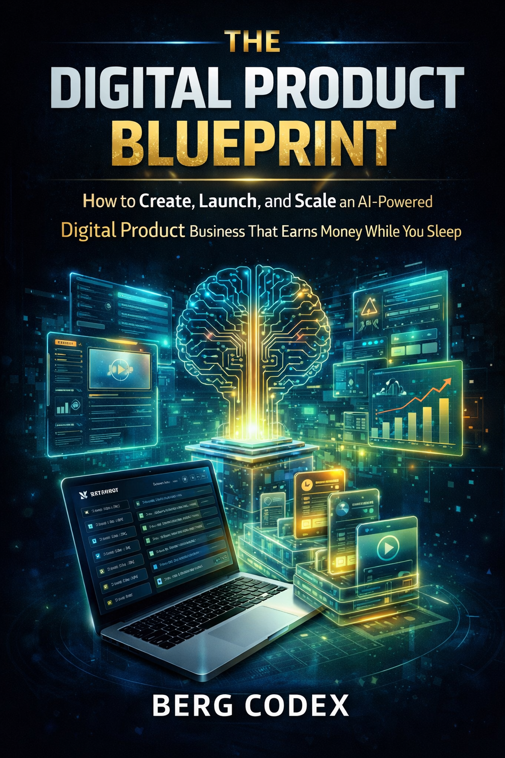 The Digital Product Blueprint — How to Create, Launch, and Scale an AI-Powered Digital Product Business That Earns Money While You Sleep | 98 Pages | By Berg Codex