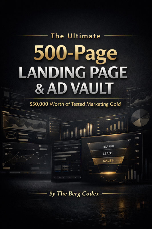 💼 The Ultimate 500-Page Landing Page & Ad Vault