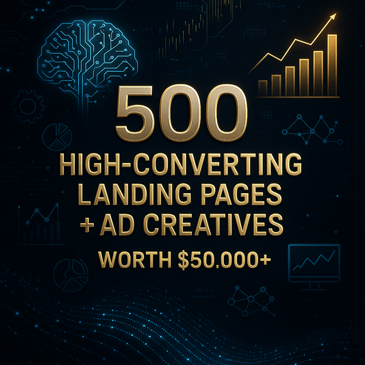 💼 The Ultimate 500-Page Landing Page & Ad Vault $50,000 Worth of Tested Marketing Gold – Yours for a Fraction