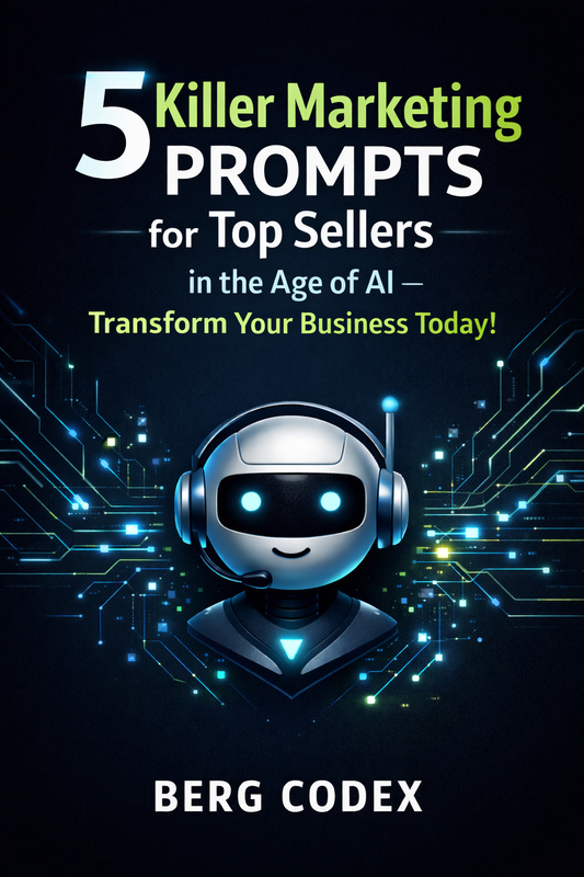 🚀 5 Killer Marketing Prompts for Top Sellers in the Age of AI – Transform Your Business Today!
