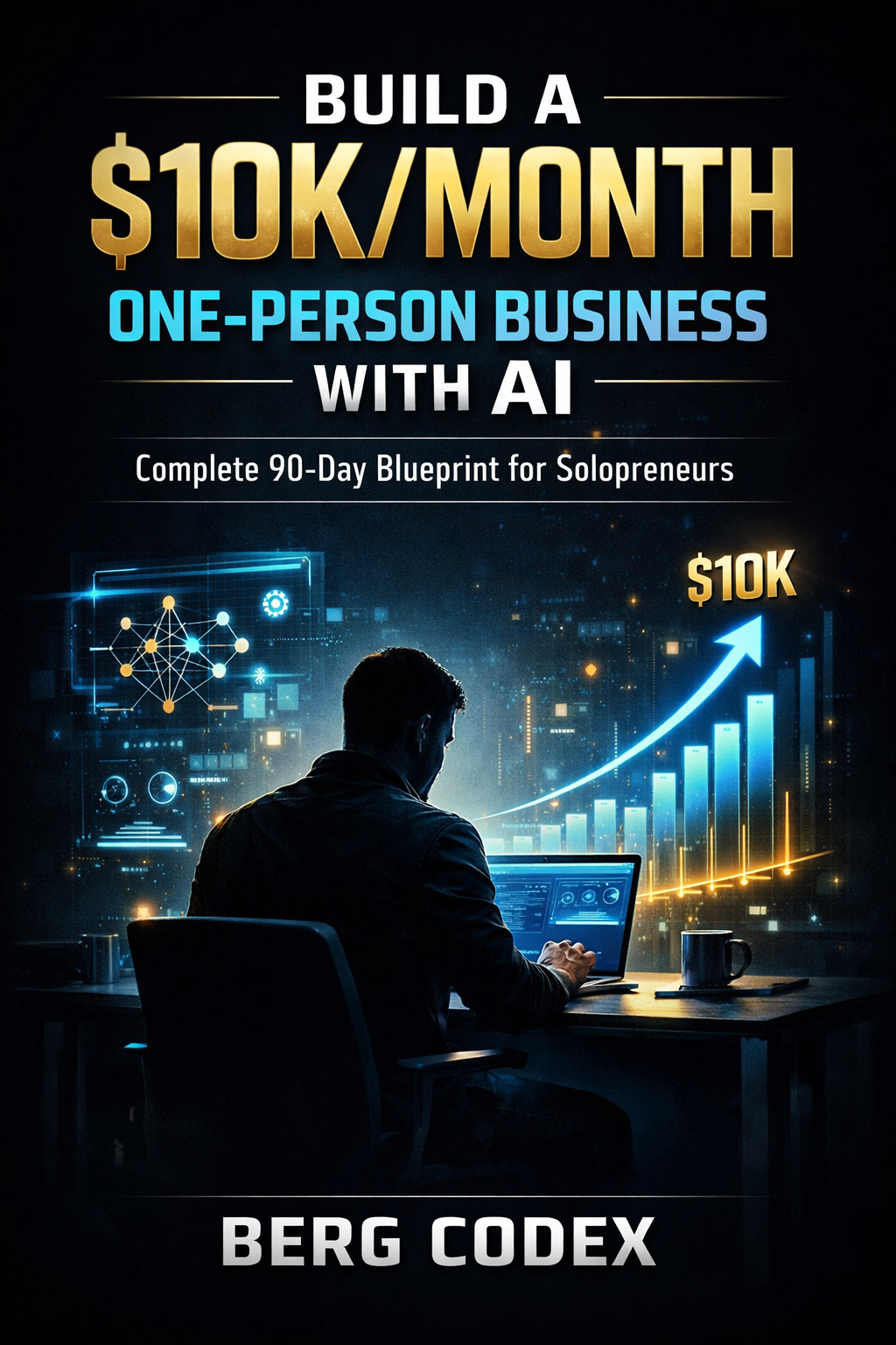 Build a $10k/Month One-Person Business with AI | Complete 90-Day Blueprint for Solopreneur