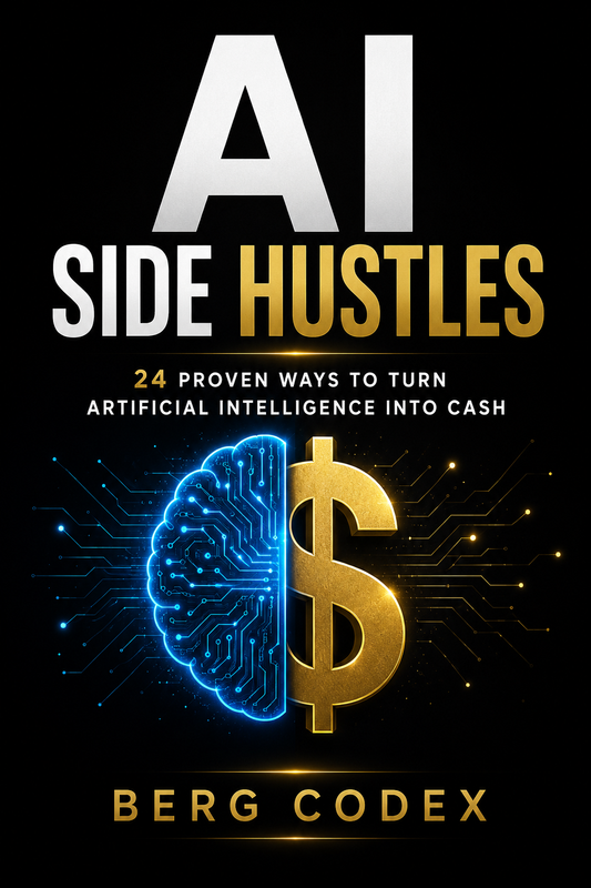 AI Side Hustles : 24 Proven Ways to Turn Artificial Intelligence Into Cash