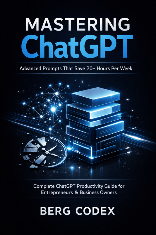 Mastering ChatGPT: Advanced Prompts That Save 20+ Hours Per Week | Complete ChatGPT Productivity Guide for Entrepreneurs & Business Owners