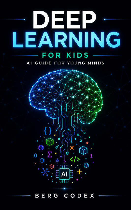 Deep Learning for Kids: AI Guide for Young Minds by Berg Codex | Children's STEM Book