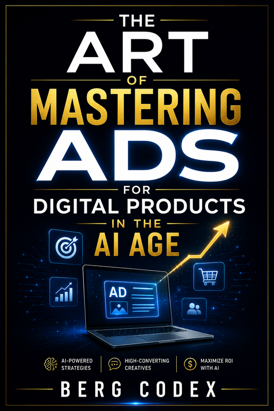 The Art of Mastering Ads for Digital Products in the AI Age
