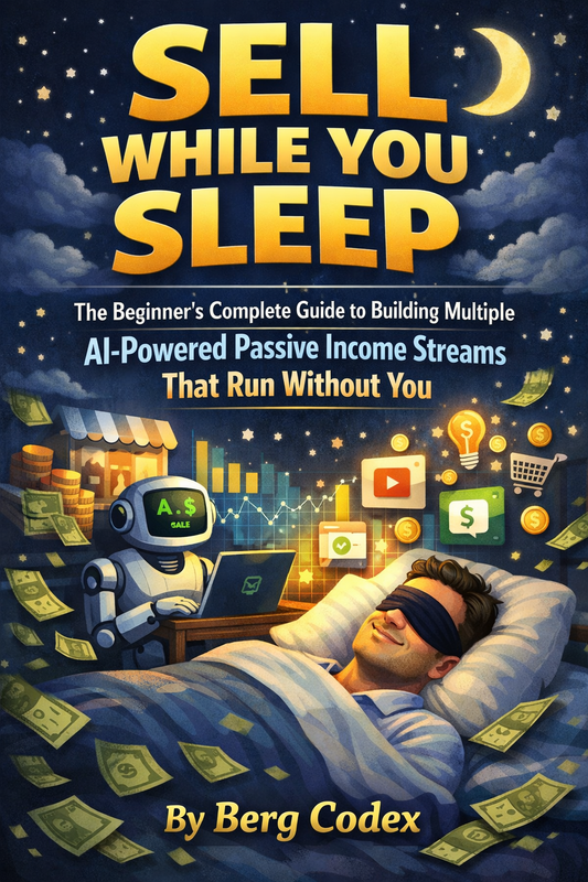 Sell While You Sleep — AI Passive Income Guide | Berg Codex