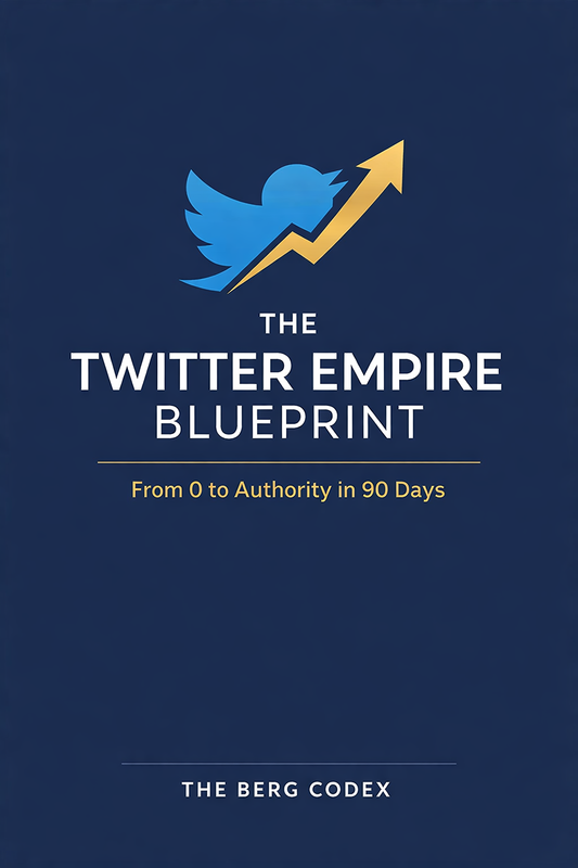 The Twitter Empire Blueprint: From 0 to Authority in 90 Days