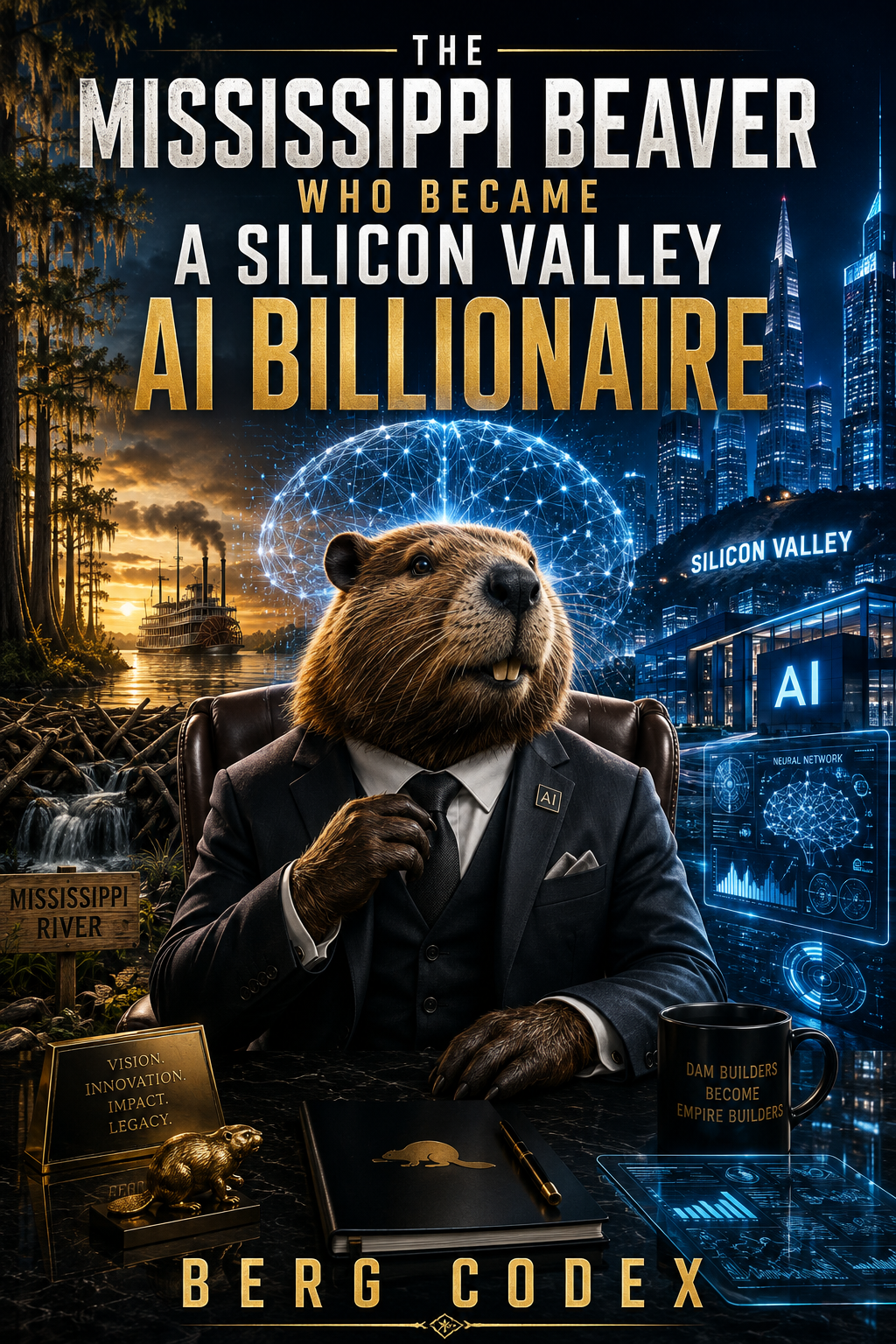 The Mississippi Beaver Who Became a Silicon Valley AI Billionaire - Science Fiction Novel by The Berg Codex