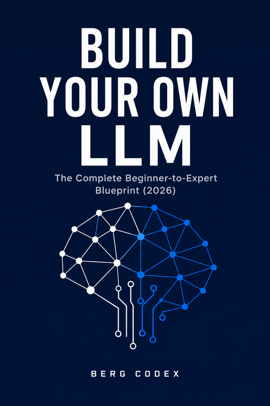 Build Your Own LLM: The Complete Beginner-to-Expert Blueprint (2026) — Learn to Build, Train, Fine-Tune & Deploy Large Language Models