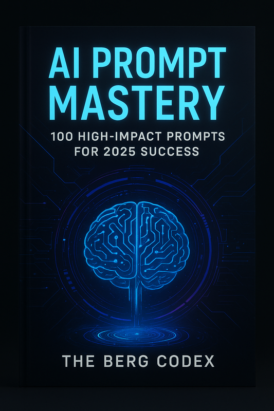 AI Prompt Mastery: 100 High-Impact Prompts for 2025 Success