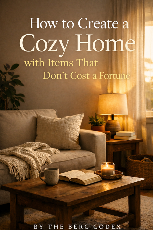 How to Create a Cozy Home with Items That Don’t Cost a Fortune