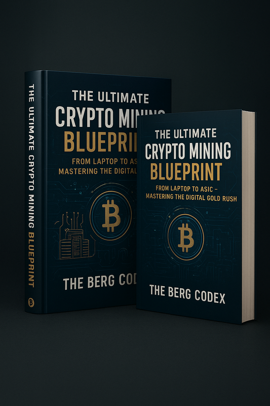 The Berg Codex: Ultimate Crypto Mining Guide 2025 - ASIC, GPU &amp; Laptop Mining for Beginners to Experts