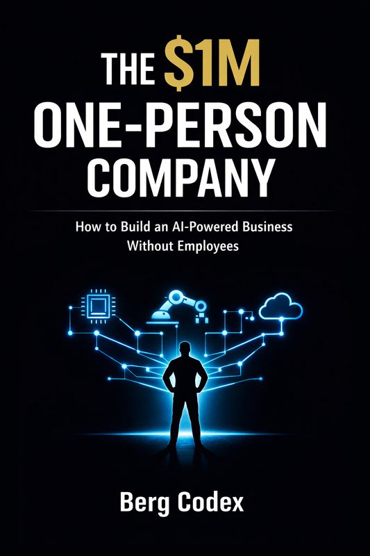 The $1M One-Person Company — AI Business Blueprint | 114-Page PDF Guide | Berg Codex