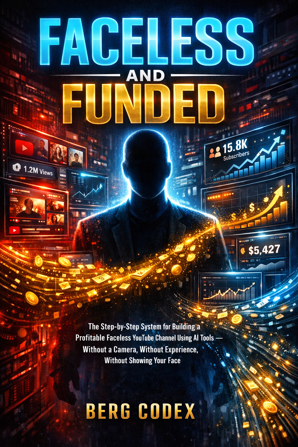 Faceless and Funded — The Step-by-Step System for Building a Profitable Faceless YouTube Channel Using AI Tools — Without a Camera, Without Experience, Without Showing Your Face | 98 Pages | By Berg Codex