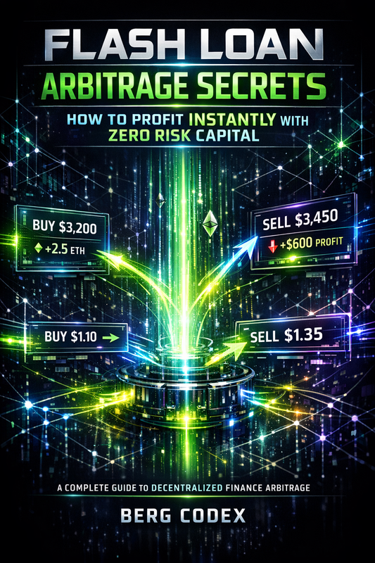 Master DeFi Arbitrage Trading & Flash Loans - Complete Educational Guide for Beginners to Advanced Traders