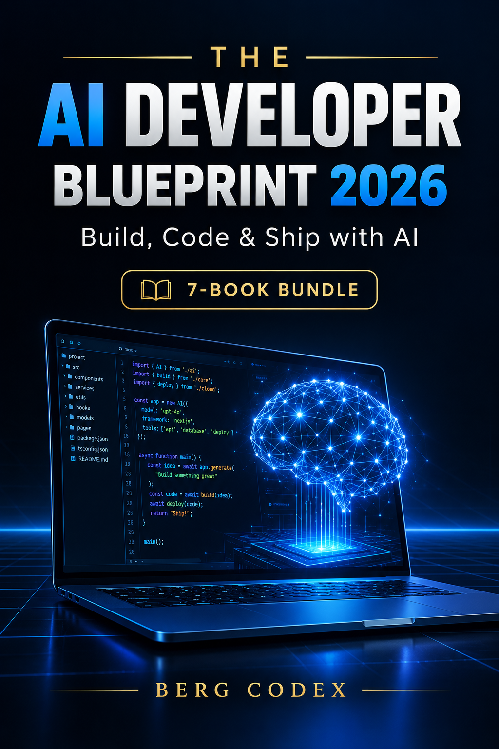 The AI Developer Blueprint 2026 — Build, Code & Ship with AI (7-Book Bundle)