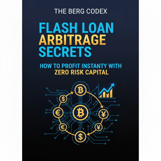 Flash Loan Arbitrage Trading Guide - Complete 262-Page Cryptocurrency eBook with Smart Contract Templates