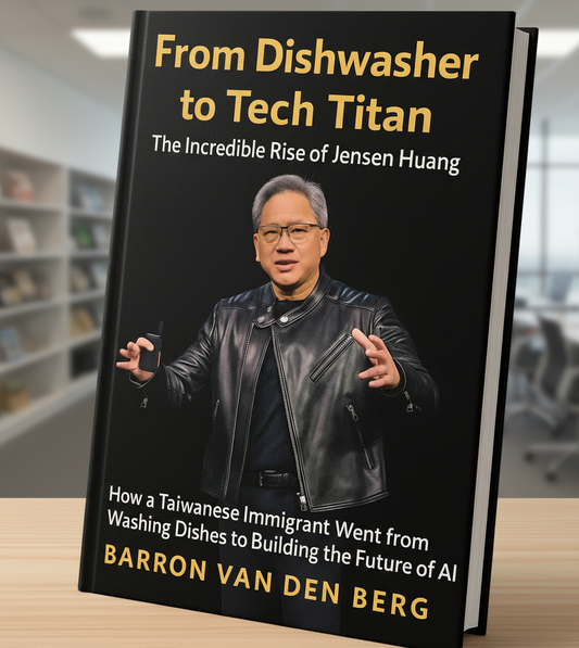 FROM DISHWASHER TO TECH TITAN: The Incredible Rise of Jensen Huang