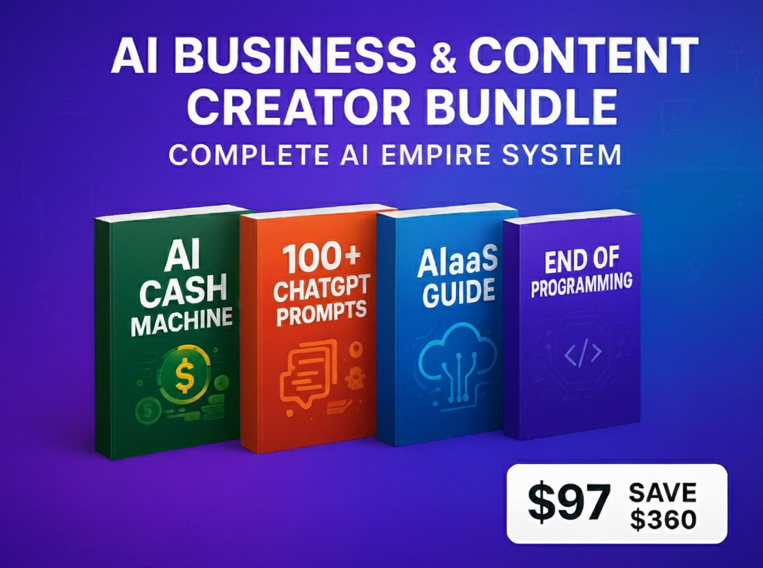 🚀 AI Business & Content Creator Bundle: The Complete AI Empire System