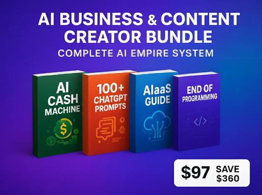 🚀 AI Business & Content Creator Bundle: The Complete AI Empire System