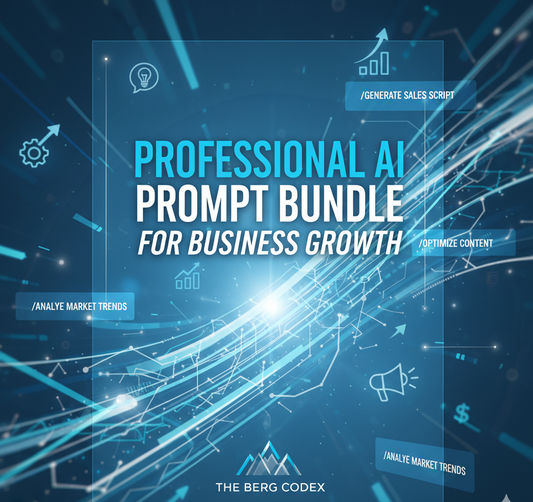 Professional AI Prompt Bundle for Business Growth | 6 Ready-to-Use Prompts for Entrepreneurs