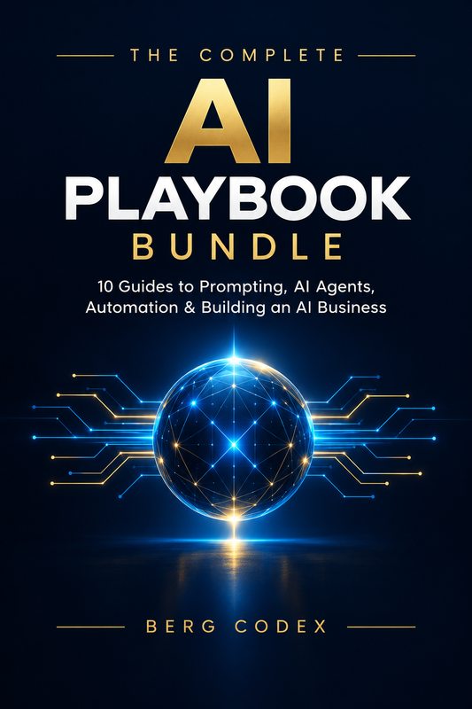 The Complete AI Playbook Bundle: 10 PDF Guides to AI Agents & Automation