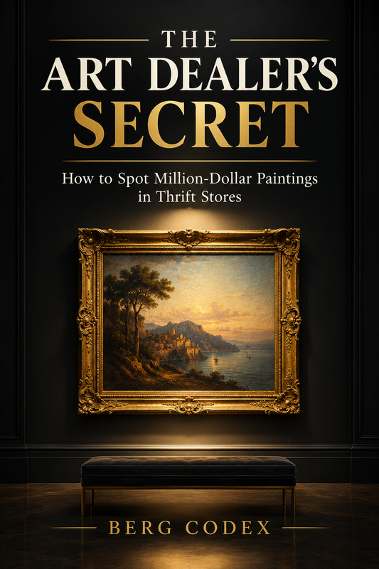 The Art Dealer's Secret: How to Spot Million-Dollar Paintings in Thrift Stores