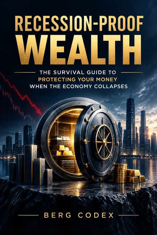Recession-Proof Wealth: The 2026 Survival Guide to Protecting Your Money When the Economy Collapses (186 Pages)