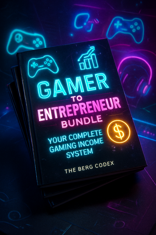 🎮 Gamer to Entrepreneur Bundle — Your Complete Gaming Income System